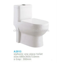 Siphonic One-Piece Modern Western Toilet Bowl